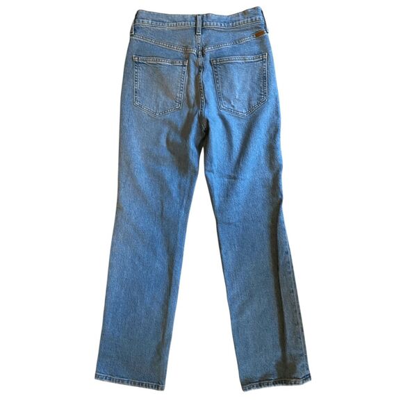 AYR The LaLa Jeans Sz 32S Selvedge Light Wash High Waist Straight Leg Denim - Picture 2 of 9